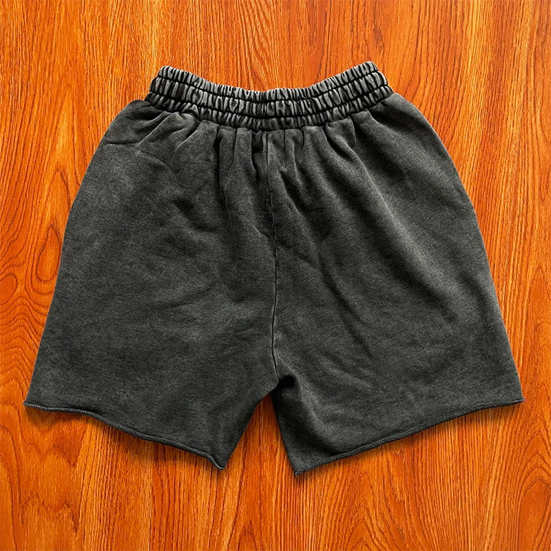 Same Ins Wash and Do Old Rivets Casual Sports Shorts