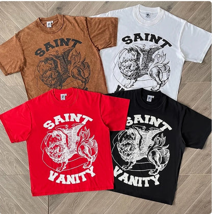 T-Shirts Collection of Letter Logo High-Quality Pure Cotton Material with a Variety of Color Options.