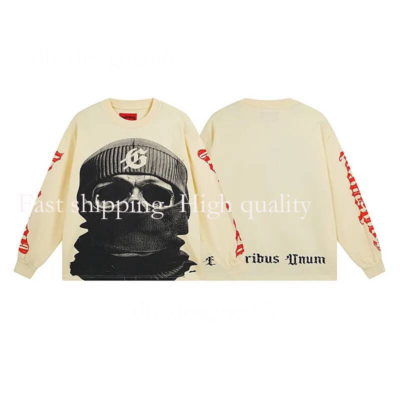 Mirror Quality Godspeed Shirt Mens T Shirt Long Sleeve Shirts Mens Top Spring Autumn round Neck Sweatshirt Mens Clothing Shirts for Men Designer Godspeed Hoodie